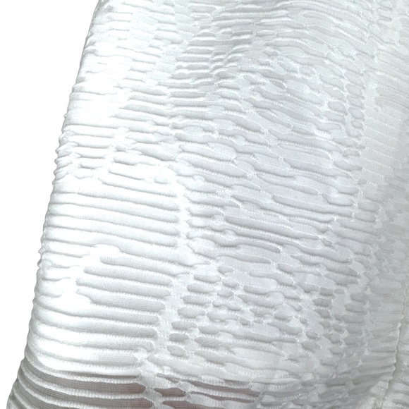 Camila Coelho Aurora Cutout Jumpsuit in White Textured Stretch Burnout REVOLVE - Picture 9 of 12